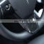 Model3 Car Steering Wheel decorative patch for Tesla Model 3 Accessories Carbon Fibre ABS 2017-2020 Steering Wheel  model three