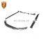 Carbon fiber side skirt splitter front car lip full set small body kit for BNW X6M Haman style