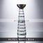 Nordic Glass Flower Vase Or Candle Holder Dual Purpose Ornament For Home Decor Crystal  Decoration