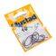 Mustad high carbon steel fishing kits single hook Shape fishing hooks  rust free