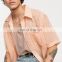 seller high visibility wholesale casual Mesh breathable short sleeves shirt for men