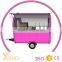 ZHENGZHOU YITUO CE ice cream vending carts/ fast food kiosk/catering trailer YT-FR250