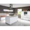 Customized modern design light wood pantry storage galley layout kitchen cabinet house