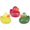 Hight quality plastic lover gift bath rubber toy duck bride and groom