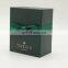 Dark green papre gift bag with ribbon handle