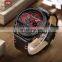 MINI FOCUS MF0068G Luxury Brand Men Watches Leather Strap Quartz Wrist Watch Men Waterproof Sport Clock Mens Wristwatch