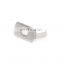 Precision custom stamping parts brushed nickel sheet metal steel bending parts