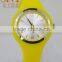 New fashion silicone watch analog watch on sale
