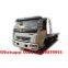 Customized dongfeng brand 4*2 LHD 4T flatbed wrecker towing truck