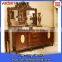 European vanity wooden dressing table,antique dressing table with mirrors,bedroom dresser