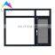 CHEAP CASEMENT WINDOW WITH  THERMAL BREAK CASEMENT WINDOW WITH  NET ALUMINUM FRAME WINDOW