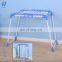 Extendable durable metal clothes drying rack