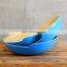 High Quality Eco Friendly Set of 3 Natural Spun Bamboo Salad Bowl, Handmade Serving Bowls With Lacquer Outside Wholesale