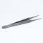 High elastic fine high-precision stainless steel pointed tweezers ST-14 hardbound with texture