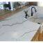 Code：7080，Calacatta artificial stone quartz slab kitchen countertops