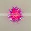 3.75" dia LED Optical Fiber Gift Box Ornament Shinny Star Bow, LED Gift Bow, LED Lighting Ribbon Bow