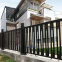 Valla artística personalizada de acero galvanizado y aluminio | Vallas de alta seguridad para proyectos de villas, patios, escuelas y comunidades