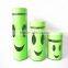 green canister set green glass jar food container