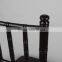 stacking cheap price restaurant furniture light black steel chiavari dining party chairs for sale