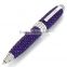 Cheapest Promotional rhinestone sparkle ballpoint pen, custom simple design