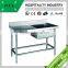 hotel restaurant good quality European style commercial stainless steel sink