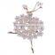 Hot Sales Luxury Diamond Dance Ballet Temperament Girl Necessary Brooch Colorful