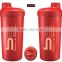 2015 hot Water Bottles Drinkware Type and Plastic,Eco-friendly PP Material protein shaker bottle bpa free