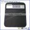 Fashion PU Leather Mouse Pad With Calculator