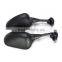 BJ-RM-051 For Honda CBR600 Aftermarket ABS Shell Oval-shaped Black Motorcycle Side Mirror