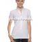 New design cotton fashion sports women polo shirt