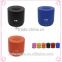 Fashion colouful wireless portable mini speaker with fm radio built in amplifier usb charge in dongguan