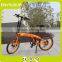 20 Inches Folding Ebike with 350w brushless hub motor EN15194