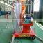 6m china new portable single mast aluminum one man cleaning lift platform price