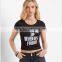 Crop Tee Shirt Short Sleeve Crop t shirt