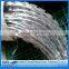 Trade Assurance 960mm Coil Diameter Galvanized Military Concertina Razor Barbed Wire