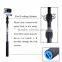 All-aluminum selfie stick telescopic monopod pole for gopros hero4 session