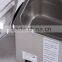 Adopts digital ultrasonic cleaner with basket