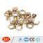 hot sale ring puller light gold autolock metal zipper slider