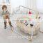 Luxury Automatic baby swing bed with mosquito net