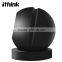 140 degree wide field of view, cute black round shape, with motion detection wireless video camera