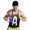 high quality custom gym Stringer Vest / Polyester spandex tank top