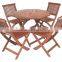 Meranti Outdoor / Garden Furniture Set - Table Set + 4 chair