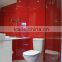 Custom made shower glass with AS/NZS 2208:1996 and EN12150 certificate