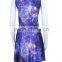 2015 new arrival sublimation custom ladies dress sleeveless outdoor 3d printing dress