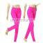 Custom ladies dry fit sexy comfortable hot sell fluo green yoga pants