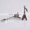 Custom european 925 iron tower sterling silver charm