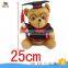 Custom Plush Graduate Bear Toy Best Selling Soft Stuffed Graduate Bear Toy