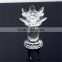 Handmade beautiful crystal lotus flower candle holder wedding favors