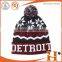 Factory price custom design your own patch winter knitted beanies hats