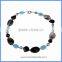 Wholesale Handmade Natural Semi Precious Agate And Fresh Water Pearl Beads Choker Chunky Necklaces GN-DQ001